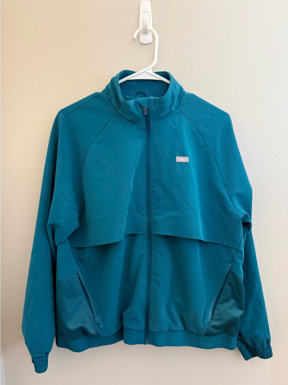 FIGS Teal Technical Collection Jacket